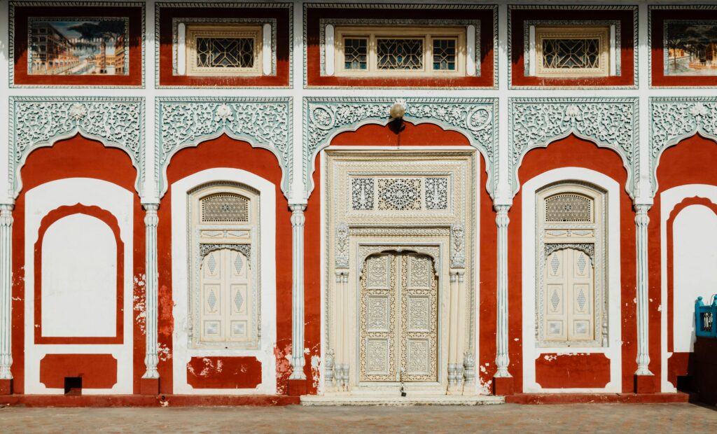 pexels-photo-2240890-2240890 Intricate traditional facade with ornate details in Lahore, Pakistan, showcasing cultural architecture.